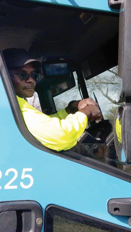 Ralph King has worked with the City of Murfreesboro for 29 years, 22 of which he has been running this same residential route. He said, “This right here is easy going. It’s a lot easier and a lot quicker.”